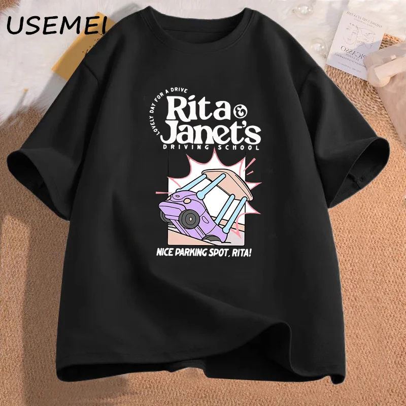 Rita und Janet's Fahrschule T-Shirt Frauen Männer lustige grpahic T-Shirts zurück zur Schule T-Shirt Frauen kleidung Streetwear