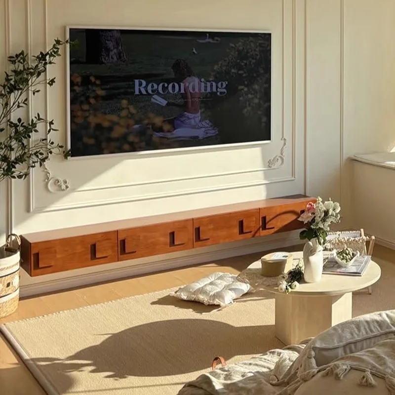 

European Glamour Tv Stand Simple Elegant Trendy Cute Tv Stand Rustic Narrow Meuble Tv Suspendu Mural Télévision Furniture