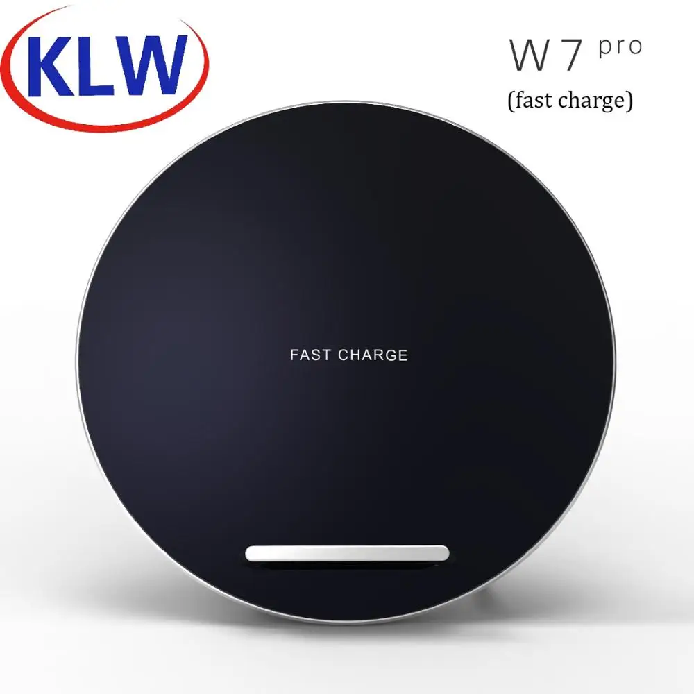 Moon W7 Pro wireless charger  with receiving coil wireless phone holder for android S7 S6+ Note 5