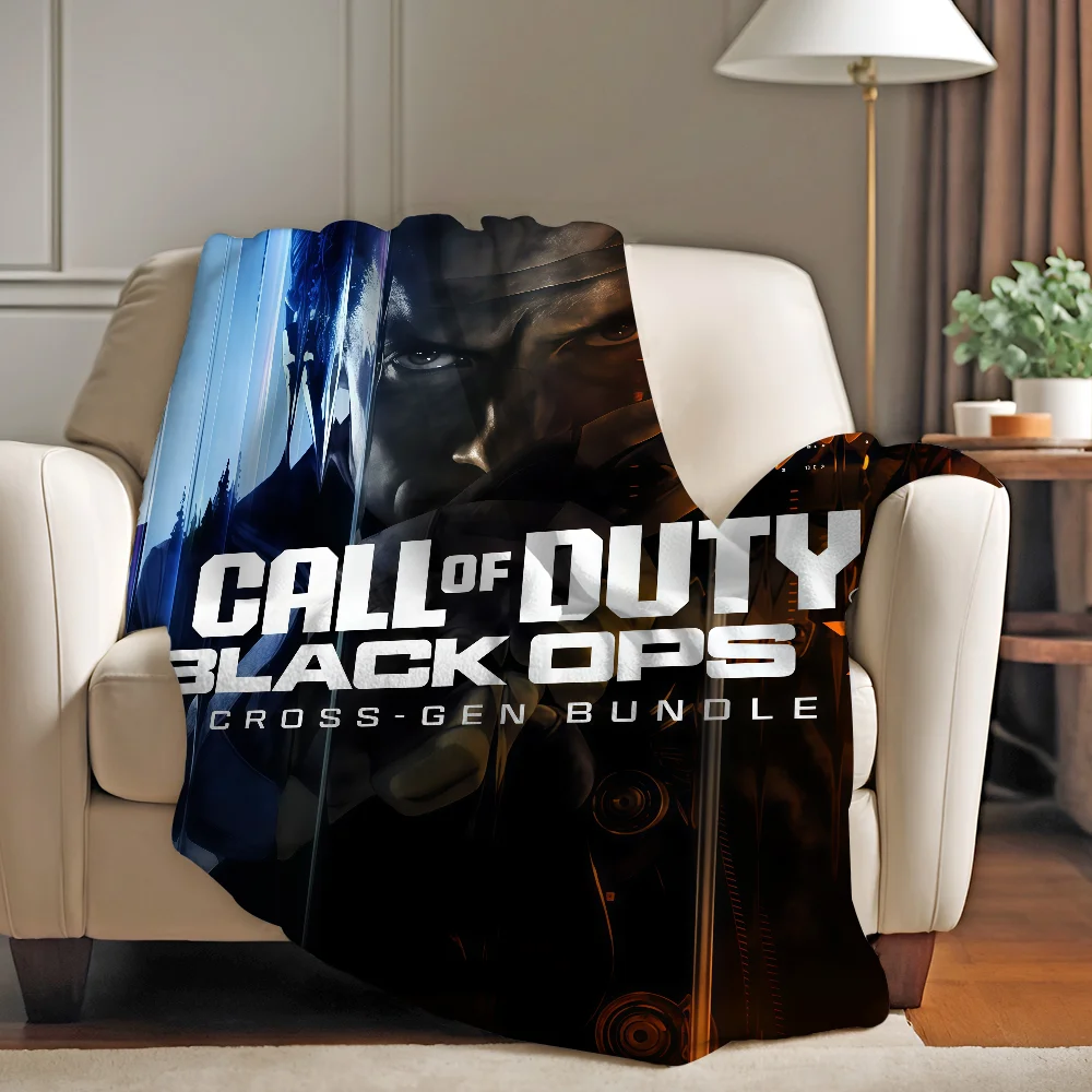 

Классическое винтажное одеяло C-call Of D-duty, теплое и мягкое, подходит для спальни, гостиной, дивана-кровати, офиса, путешествий, кемпинга