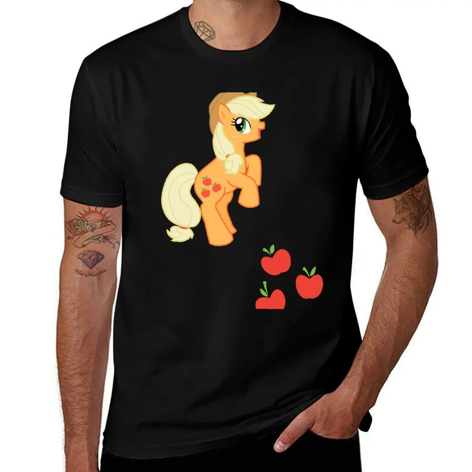 Футболка MLP Apple Jack, графика, хлопок