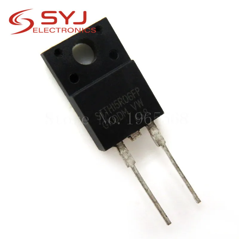 STTH15R06FP STTH15R06 TO-220F-2, 600V, 15A 재고, 로트당 10 개