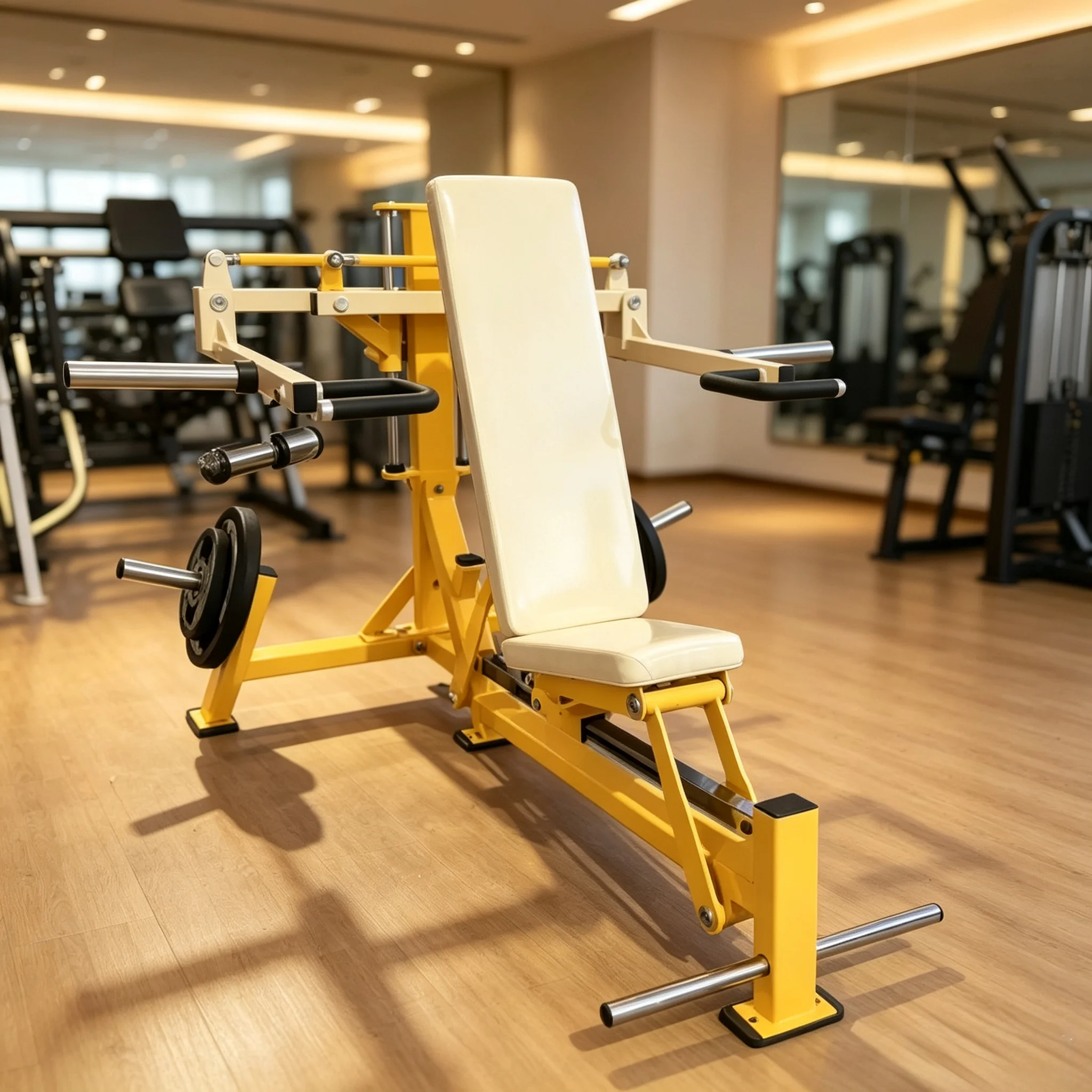 Plate Loaded 3 Way Press Bench Multi Function Chest & Shoulder Press Machine Commercial Gym Fitness Equipment