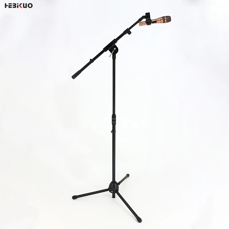 

HEBIKUO M-750 stable height adjustable mic stand solid structure firm frame microphone stand