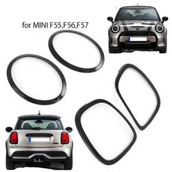 2pcs Font/Rear Lamp Frame Headlight Trim Ring For MINI COOPER F55 F56 F57 2013-2017 51712355791 51712355798