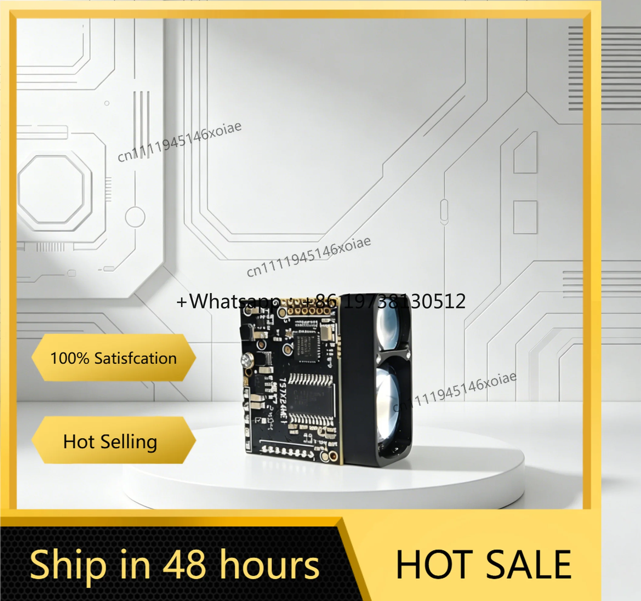 Type 1000Z 1000m Laser Rangefinder Sensor for Special Robotics Obstacle Avoidance SLAM Navigation Vision System 905nm DToF