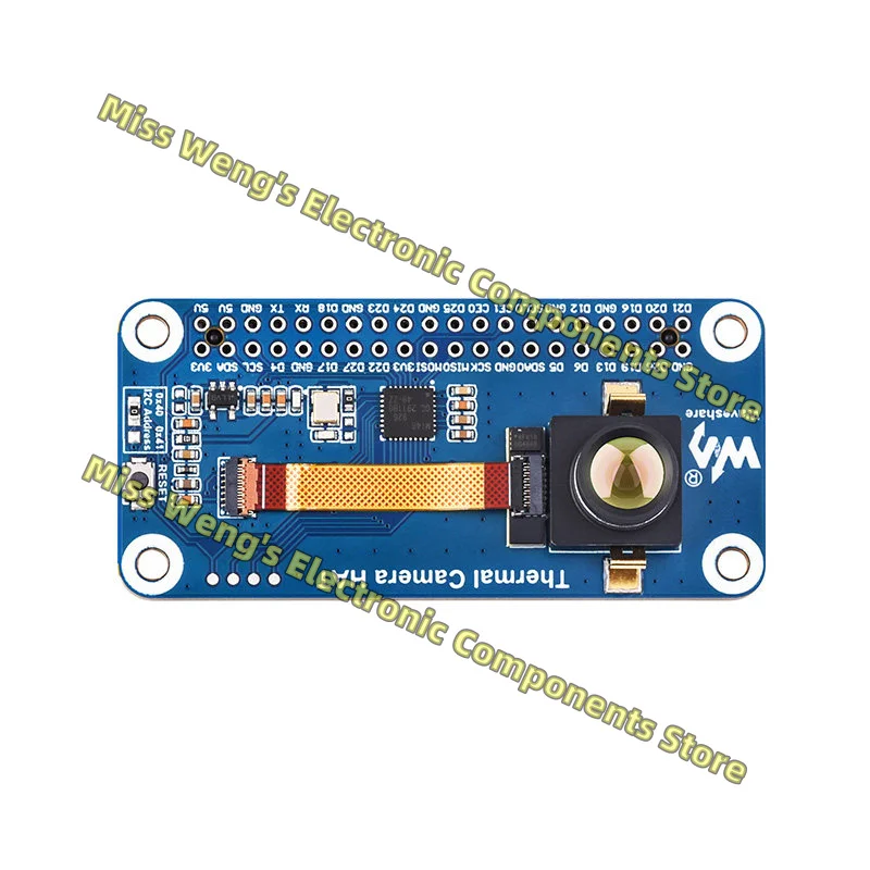 Thermal-90 Camera HAT Far infrared thermal imaging sensor 45 ° angle 80 × 62 pixel thermal imager thermometer
