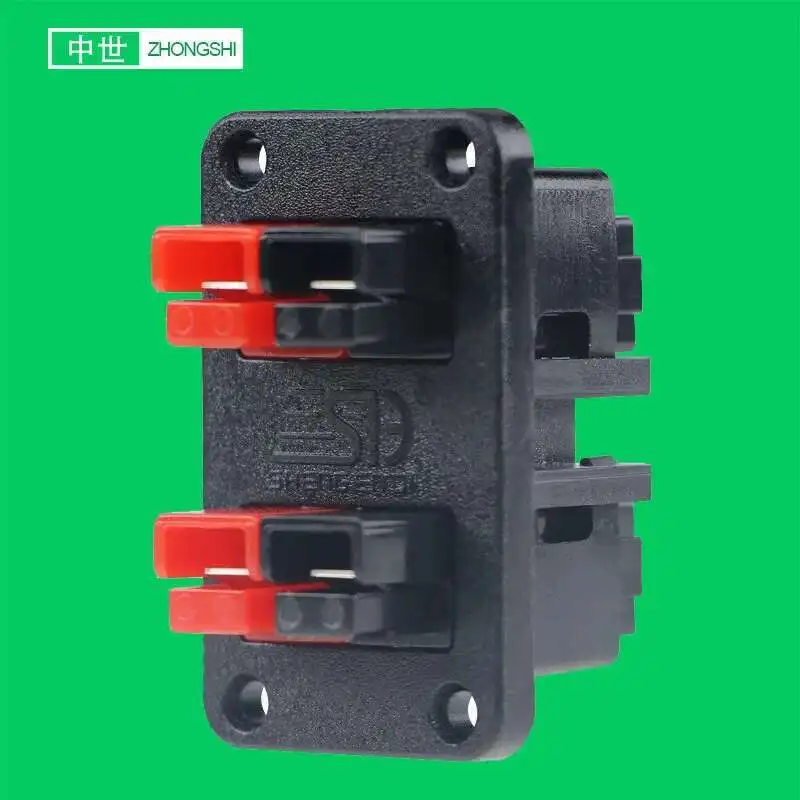 

Bracket Power Plug Energy Storage Socket 4 Way Fixed Support Panel 45A 600V Cable Terminal Battery Connector