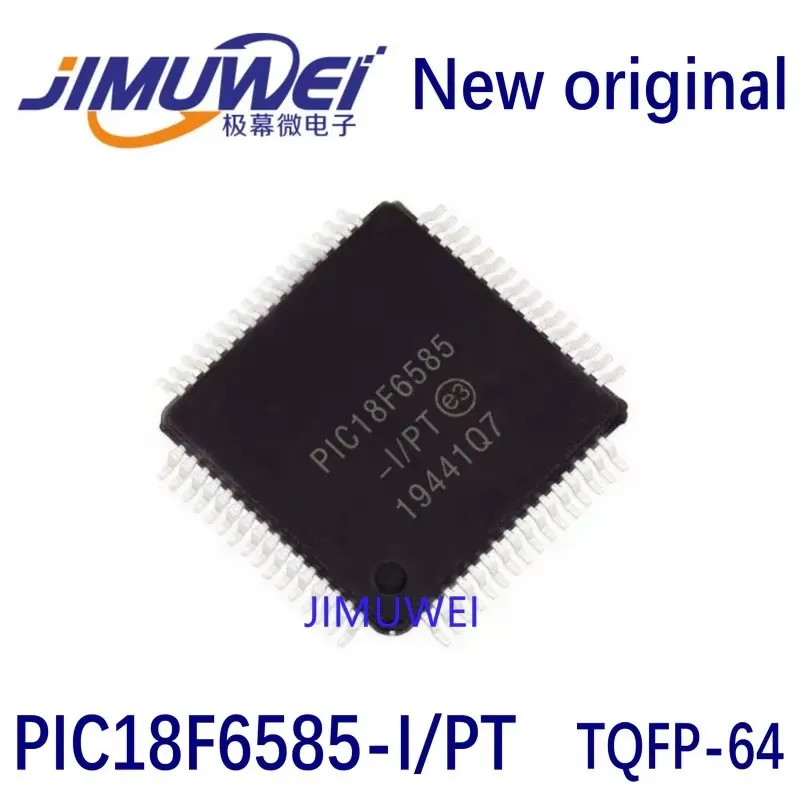 PIC18F6585-I/PT TQFP-64 Surface mounted 8-bit microcontroller 100%Brand New Original