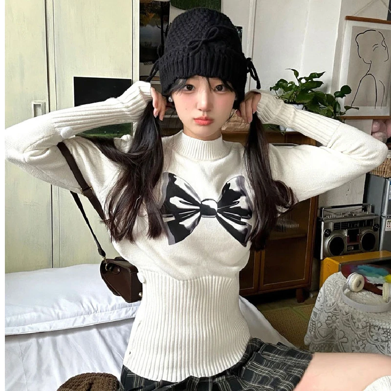 High-End Knitted High Neck Sweater Anti-Ball for Autumn Winter Women's Fashion No Pilling Top Guangzhou Thirteenth Factory