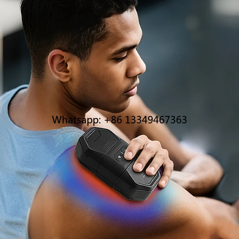 Urządzenie do terapii ciepłem i zimnem 3 w 1 RecoveryTherm Cube Elektryczny kompres chłodzący na kolano, lędźwie, łydki na bóle