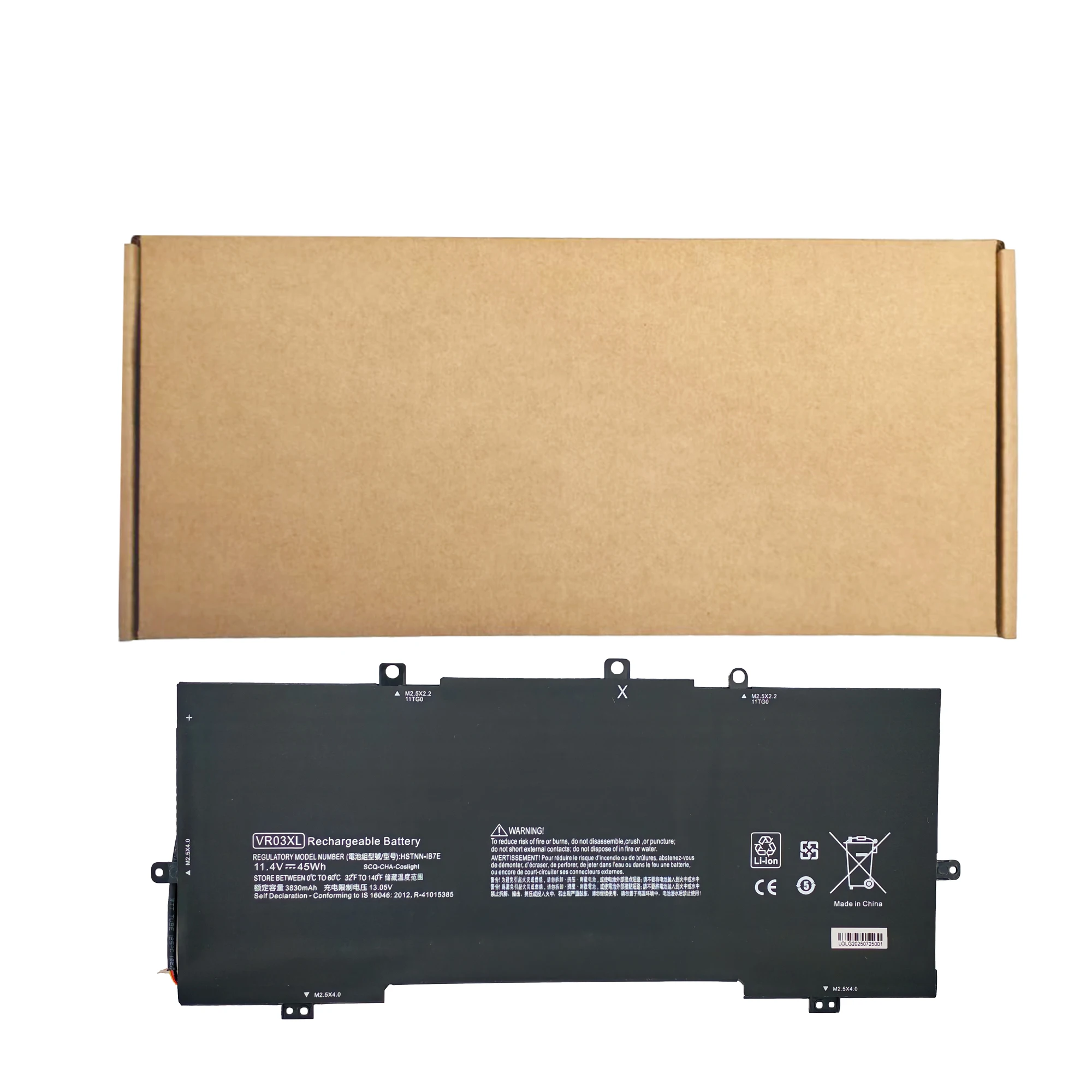 LOLG VR03XL batería del ordenador portátil para HP Envy 13-D051TU D056TU 816497-1C1 HSTNN-IB7E TPN-C120 1 45Wh 11,4 V