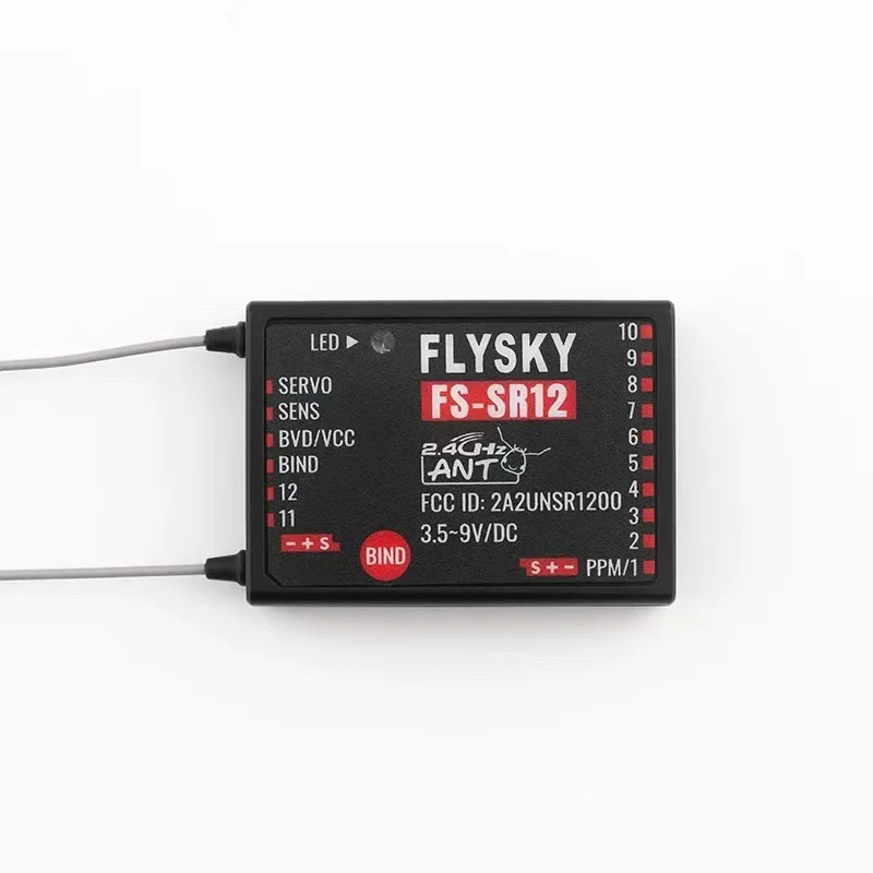 

Новый 12-канальный приемник SR12 Fusi совместим с протоколом G11P/ST16/G7P/G7P+/ST8 ANT.