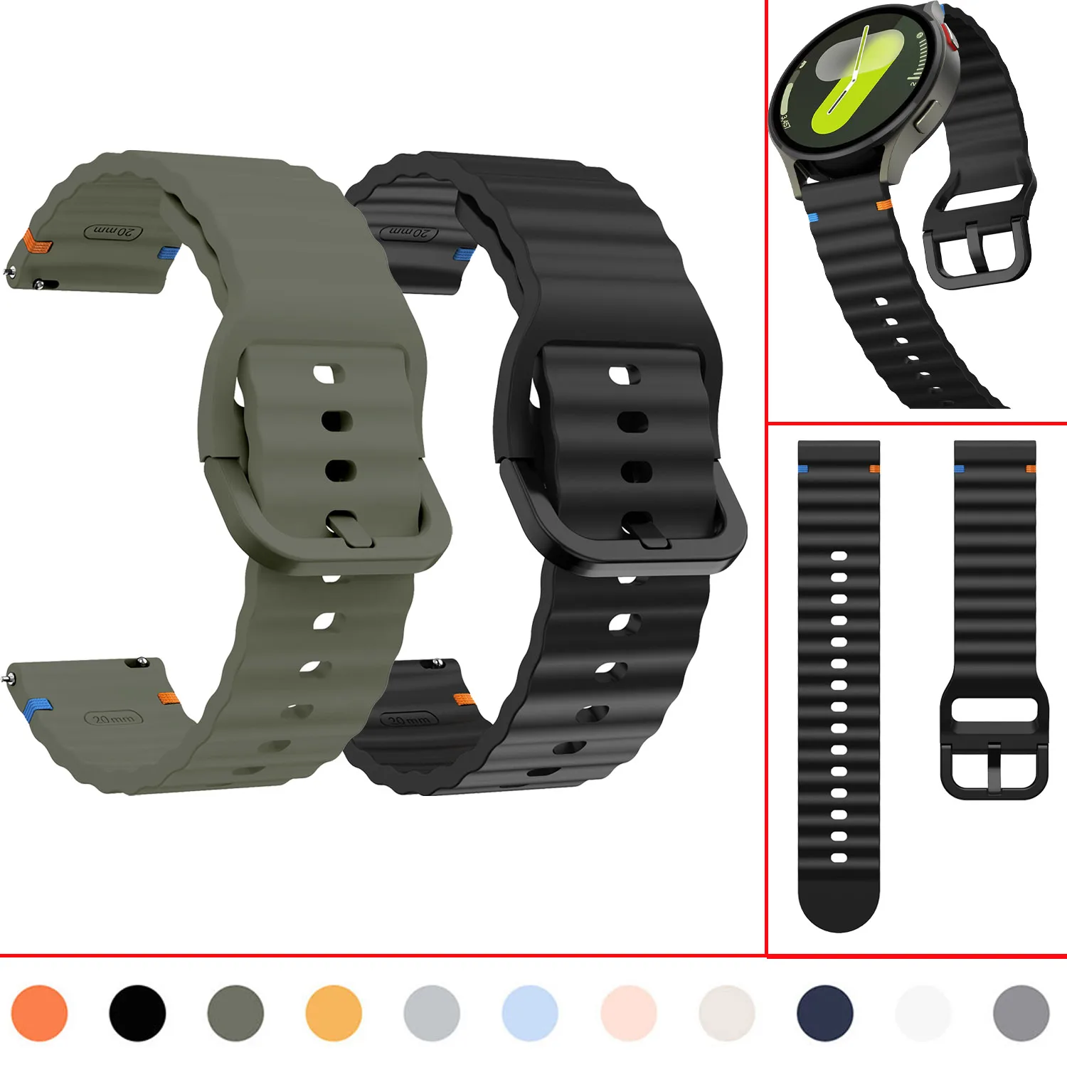Para North EDGE APACHE-46 / DESERT / Cross Fit 3 / Mars 3 / Pulseira Pulseira de silicone esportiva macia feminina masculina 22 mm