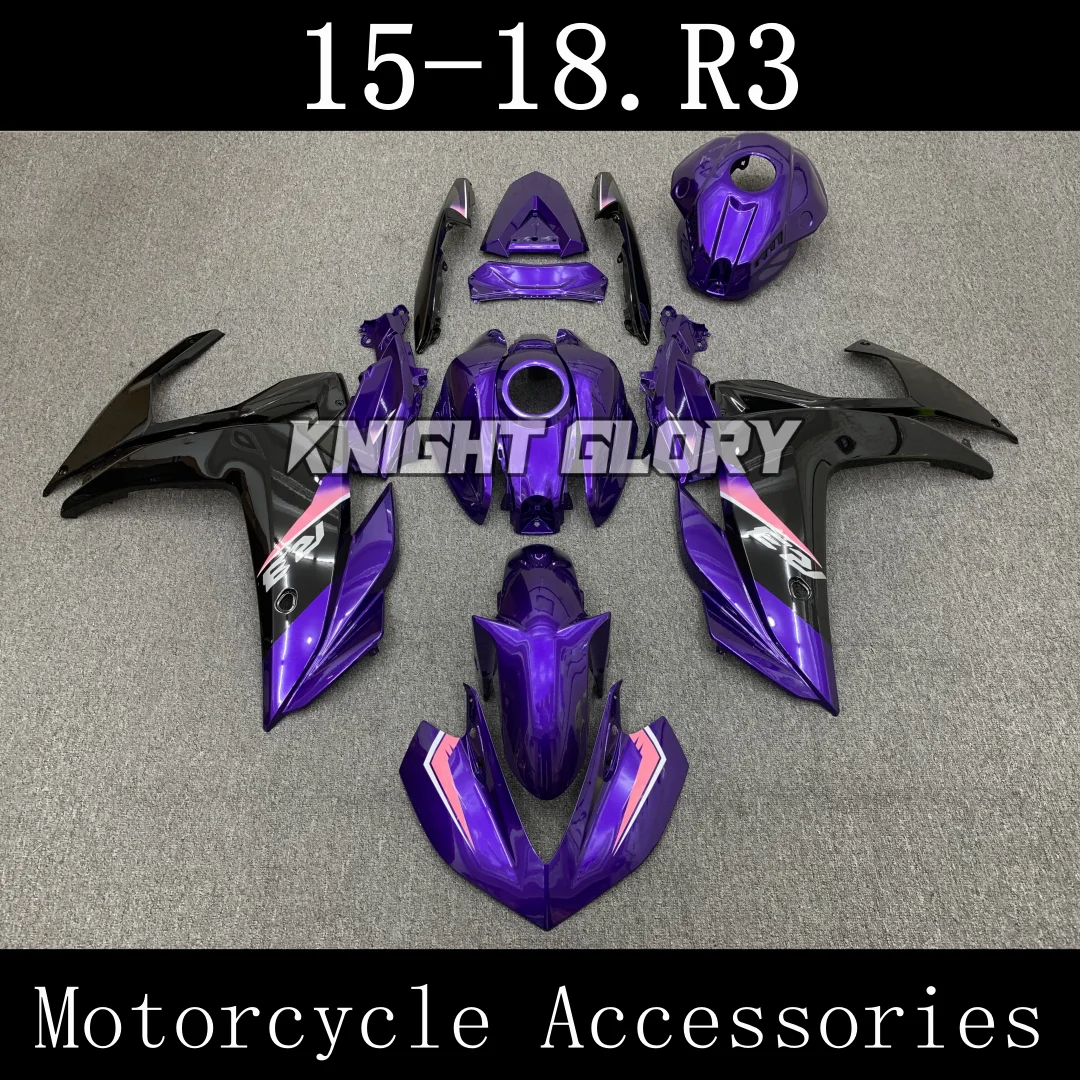 

Suitable for R3 R25 2015 16 17 2018 Motorcycle Shell Fairing Spoiler Bodywork Set fairing