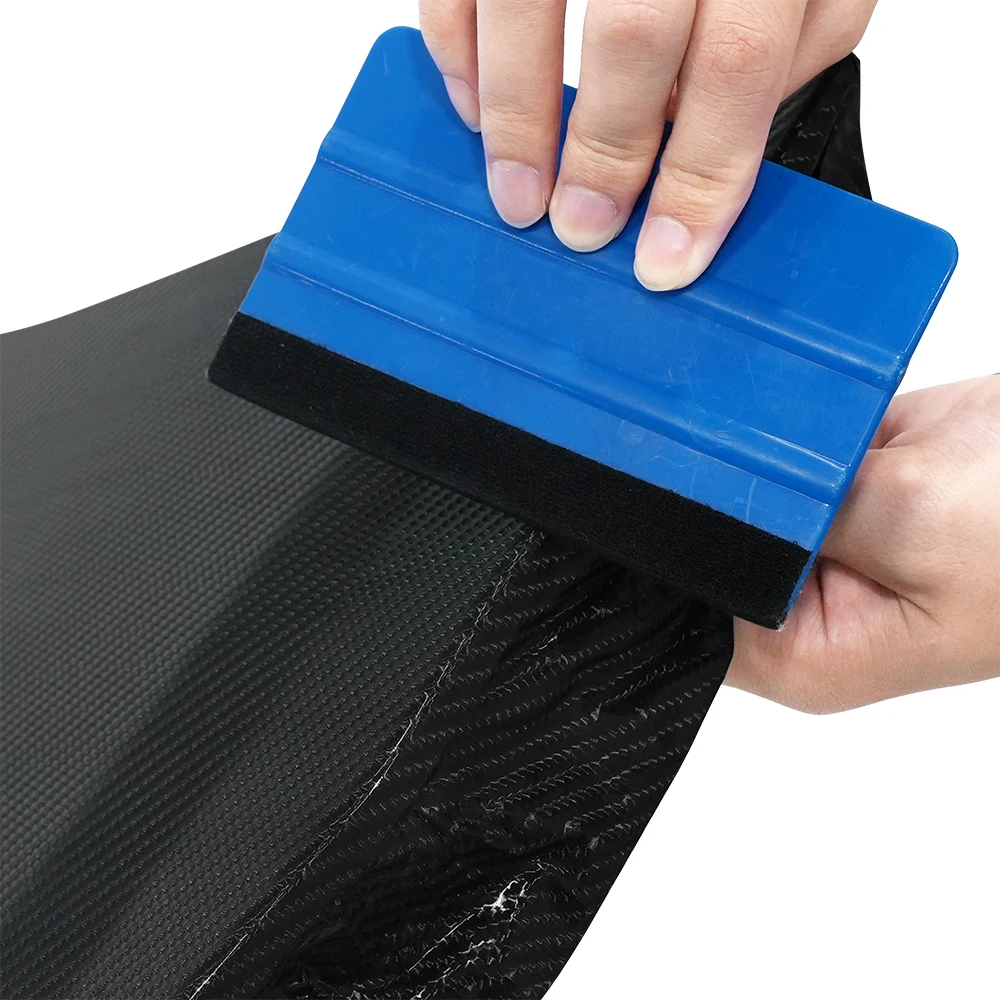 Car Film Covering Wrap Vinyl 152cm*200cm 4D Carbon Fiber Wrapping Stickers Auto Accessories Interior Exterior Decorative Decal