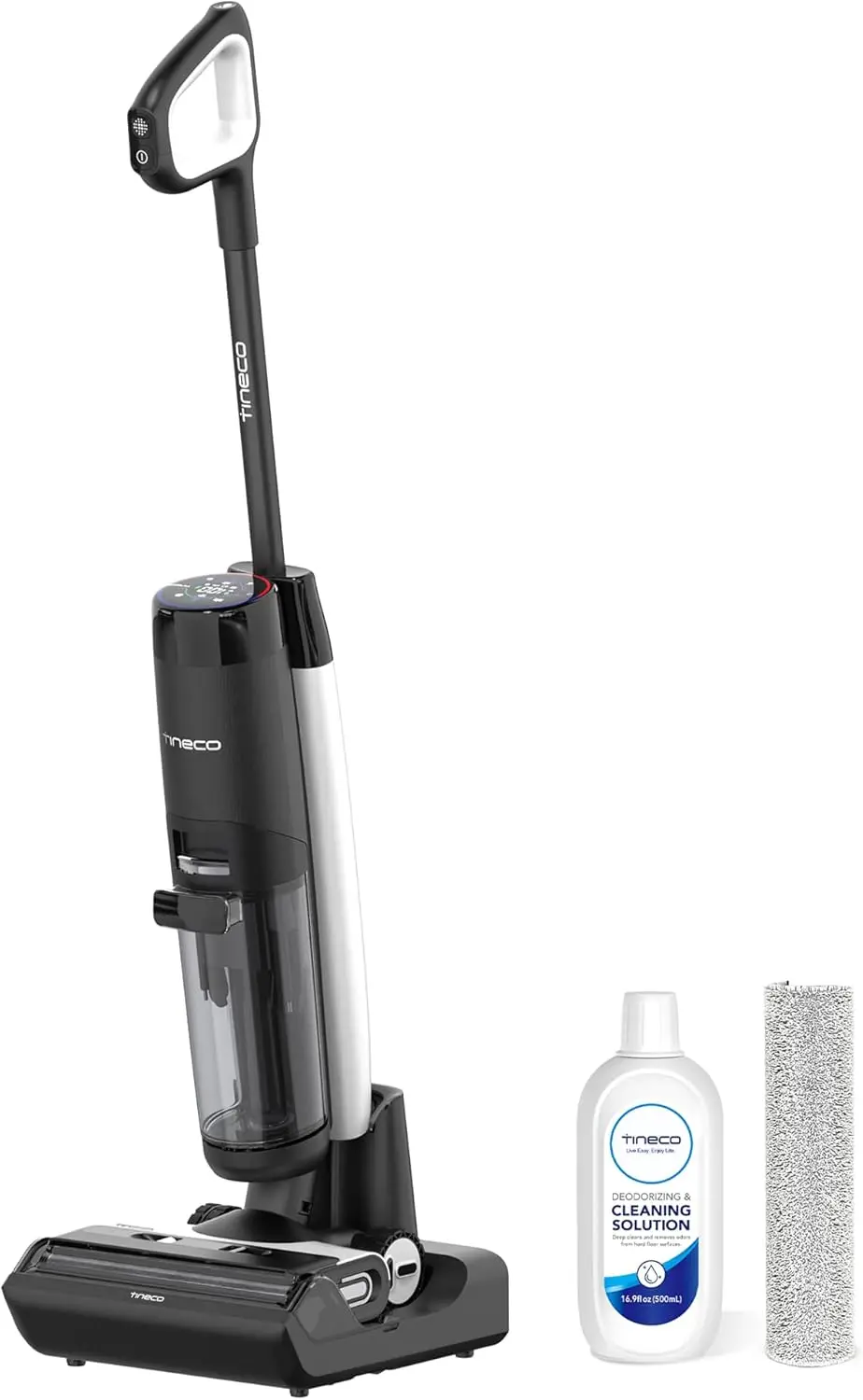 

Intelligent Cordless Dual-purpose Vacuum Cleaner with 158 ℉ Hot Air, Double-sided Edge Cleaning, and Extended Battery Life