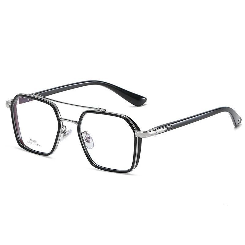 Iron Men Same Style Ultralight Anti-blue Light Titanium Prescription Square Myopia Full Frames Eyeglasses Male Optical Glasses - Image 6