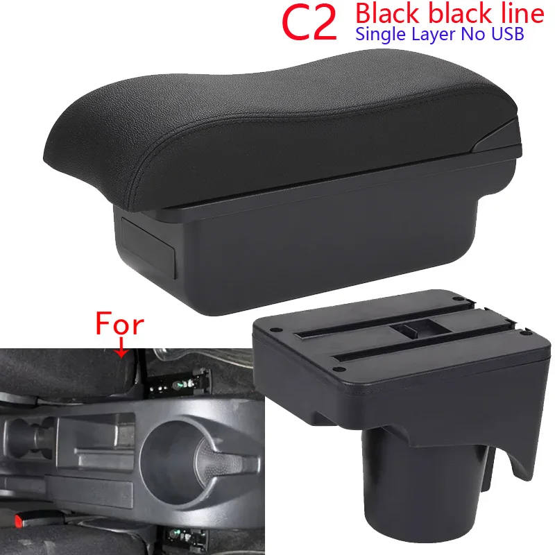 Voor Volkswagen Golf 6 Armsteun Doos Voor Volkswagen Scirocco Sagitar VW Golf 6 Golf 5 Mk6 MK5 Jetta 5 auto Armsteun Auto Opbergdoos