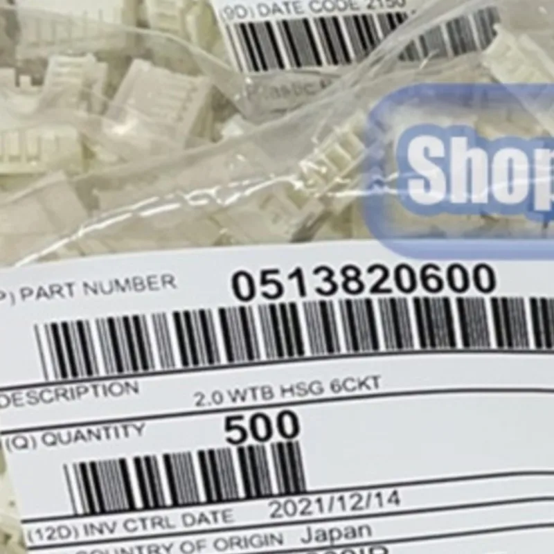 

100pcs/lot 51382-0600 6920-0081 936268-1 MG651110 12052139 12020156 12089040 connector new original