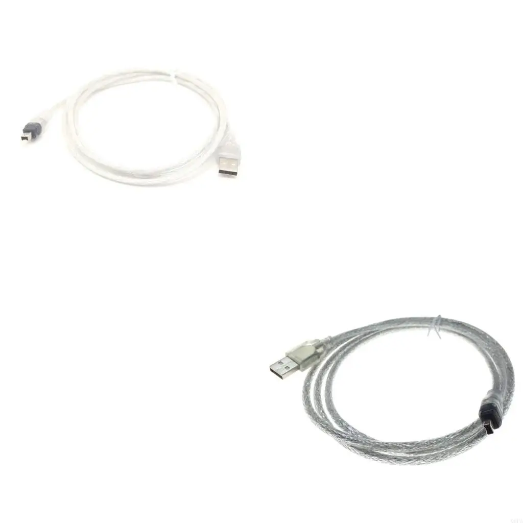 Q6PA Professional USB To IEEE1394 FireWire Cable USB To 1394 Data Cable For Digital Video Cameras And Computers 1.5m
