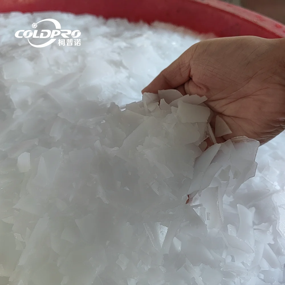 Commercial Industrial High Productivity 500kg Flake Ice Machine With Engine & Pump