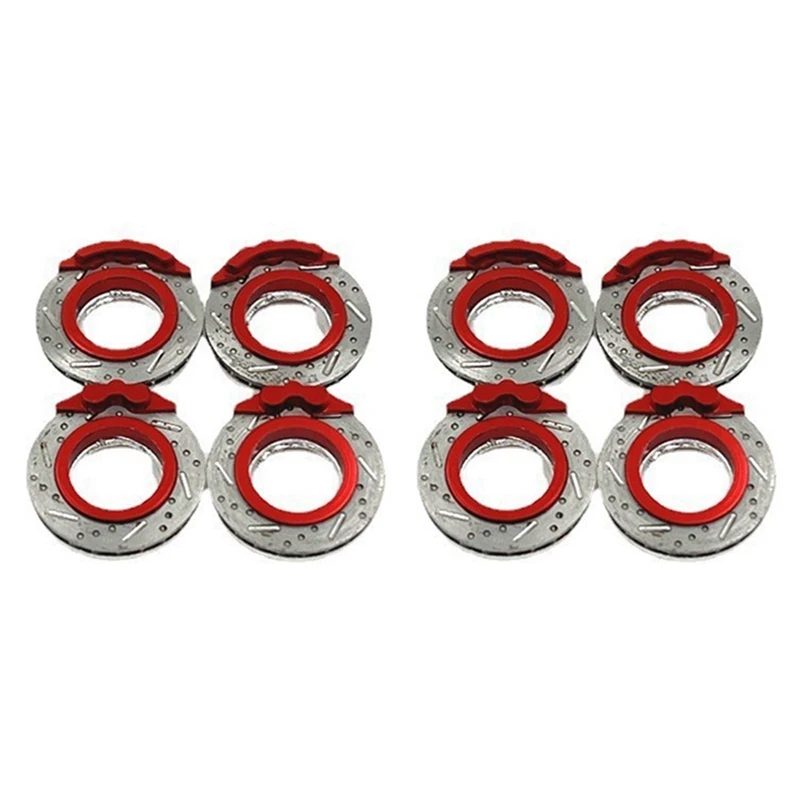 

8X Metal Brake Disc Caliper For Kyosho MINI-Z Mini Z MA020 MA030 FWD AWD MINI-Q8 1/28 RC Car Upgrade Parts Accessories