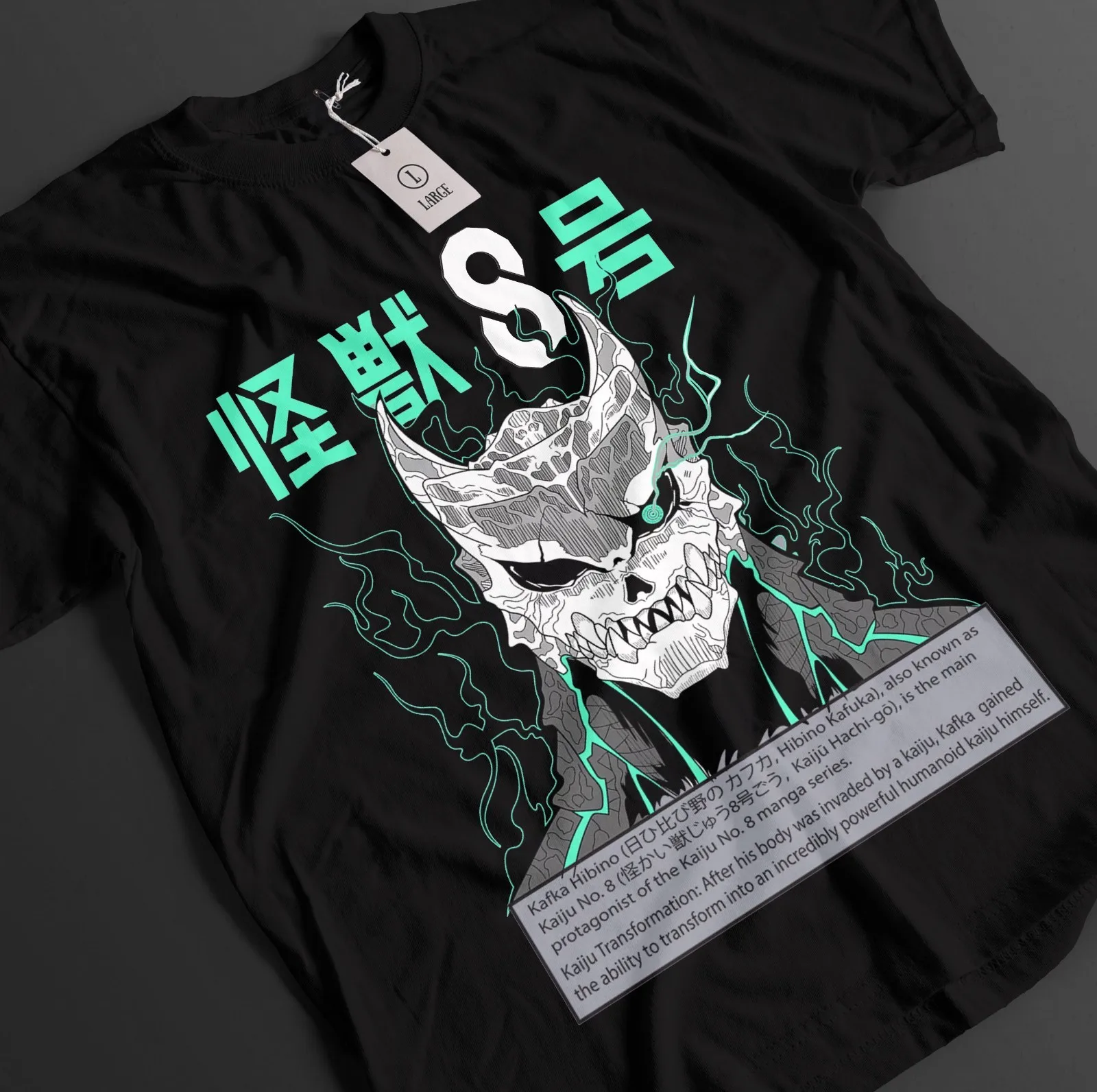 Kaiju N 8 Shirt Kafka Tshirt Mina Ashiro T-Shirt Reno Kikoru Top Isao Anime Tee