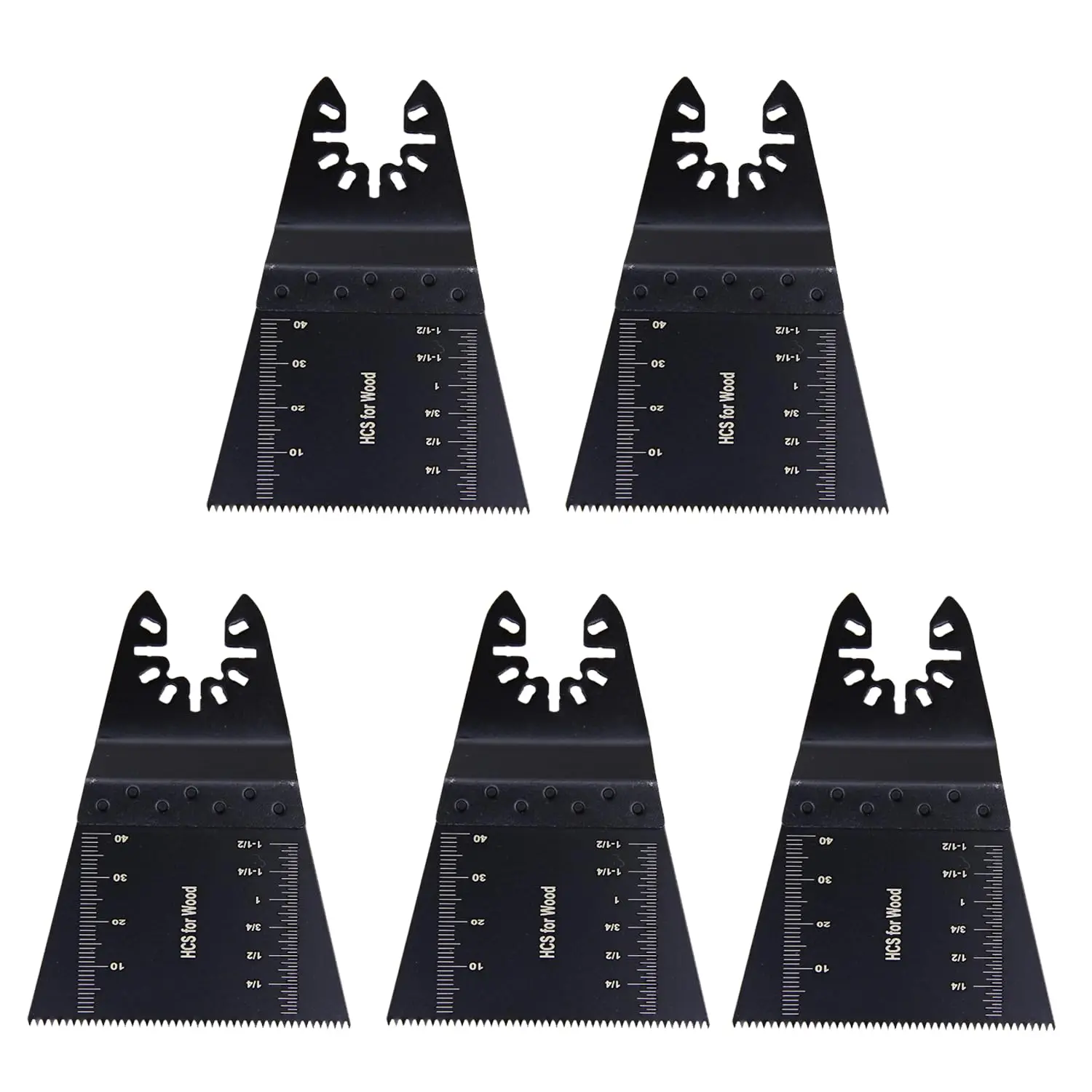 

5 шт. 65 мм осциллирующие пилы из высокоуглеродистой стали, многофункциональный инструмент, пильное полотно для резки мягкого металла, дерева, пластика