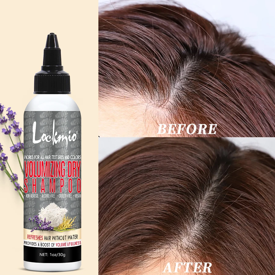 Volumizing Trocken shampoo Easy Oil Control Haar pulver faul schnell flauschig Styling Artefakt natürliche Inhaltsstoffe waschen Haarpflege produkt