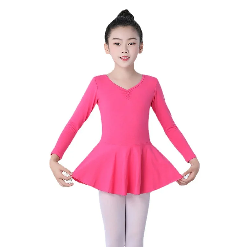 Balletdans Outfit Voor Meisjes Moderne Kleding Gymnastiek Accessoires Jeugd Body Turnpakje Kostuum Rokken Kids Jurken Weart