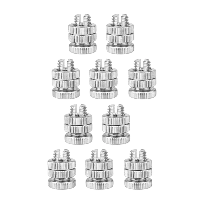 Electric Fence Wire Joiner Pack of 10 Metal Double Nut Clamp Fitting for Fence Line Joining, Repair Work and Outdoor Farm 448A