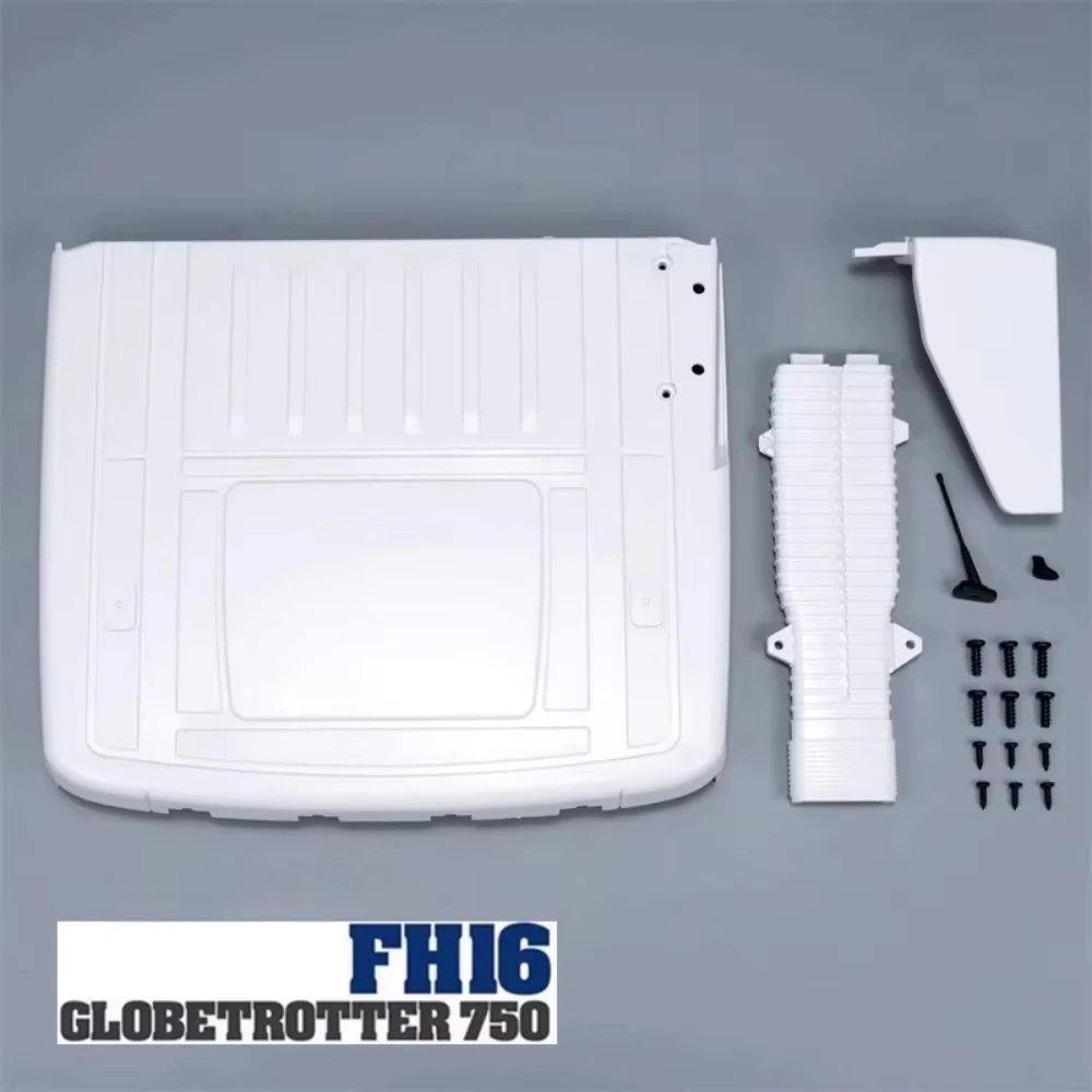 750-M11 Low Top Kit Modified Car Shell For 1/14 Tamiyaa RC Truck VOLVOO FH16 750 56375 Romote Control Trailer JUWUBA Toy Parts