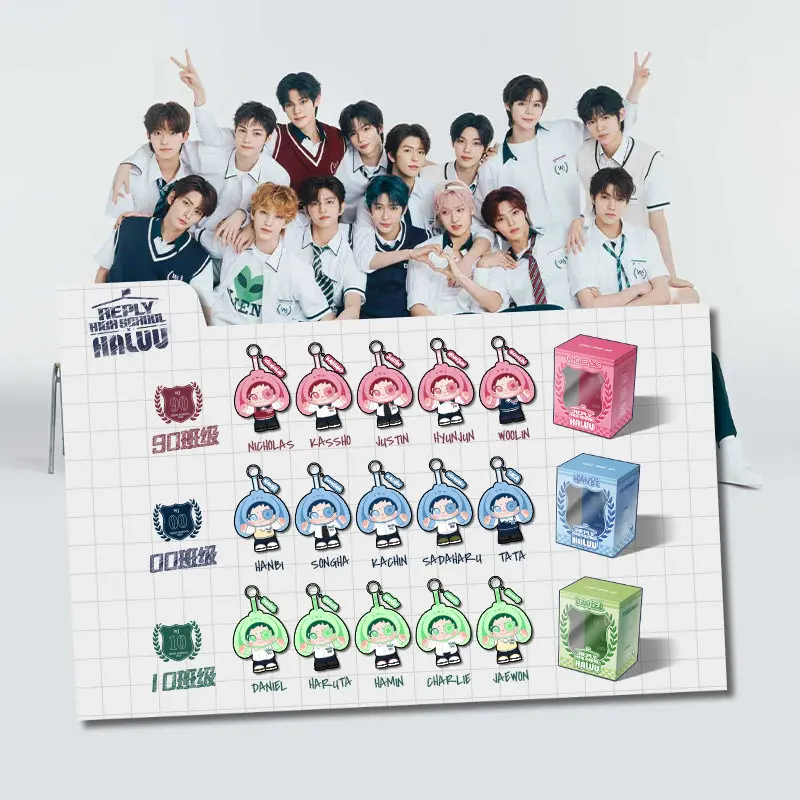 HALUU X SMTR25 Reply High School Collaboration Series Plush Blind