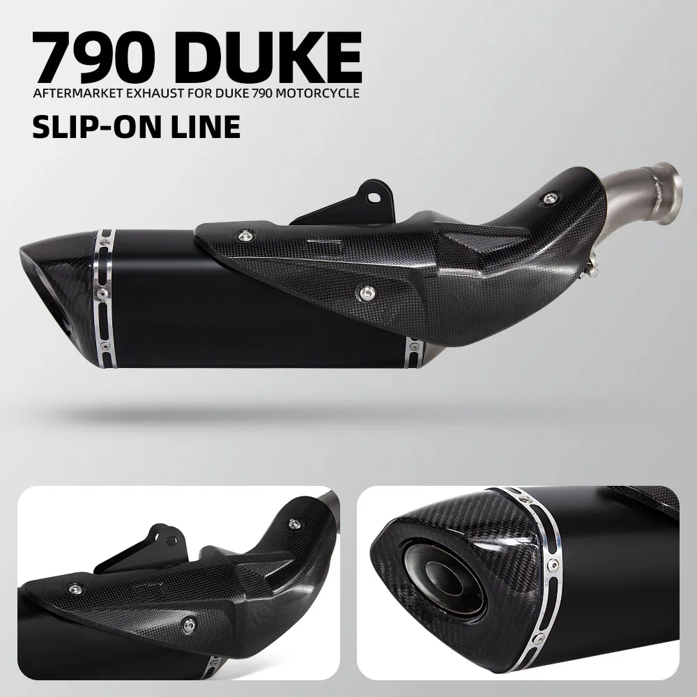 

Motorcycle Exhaust System for DUKE 790 890 890R DUKE790 DUKE890 2018 - 2022 2023 Racing Line Original position
