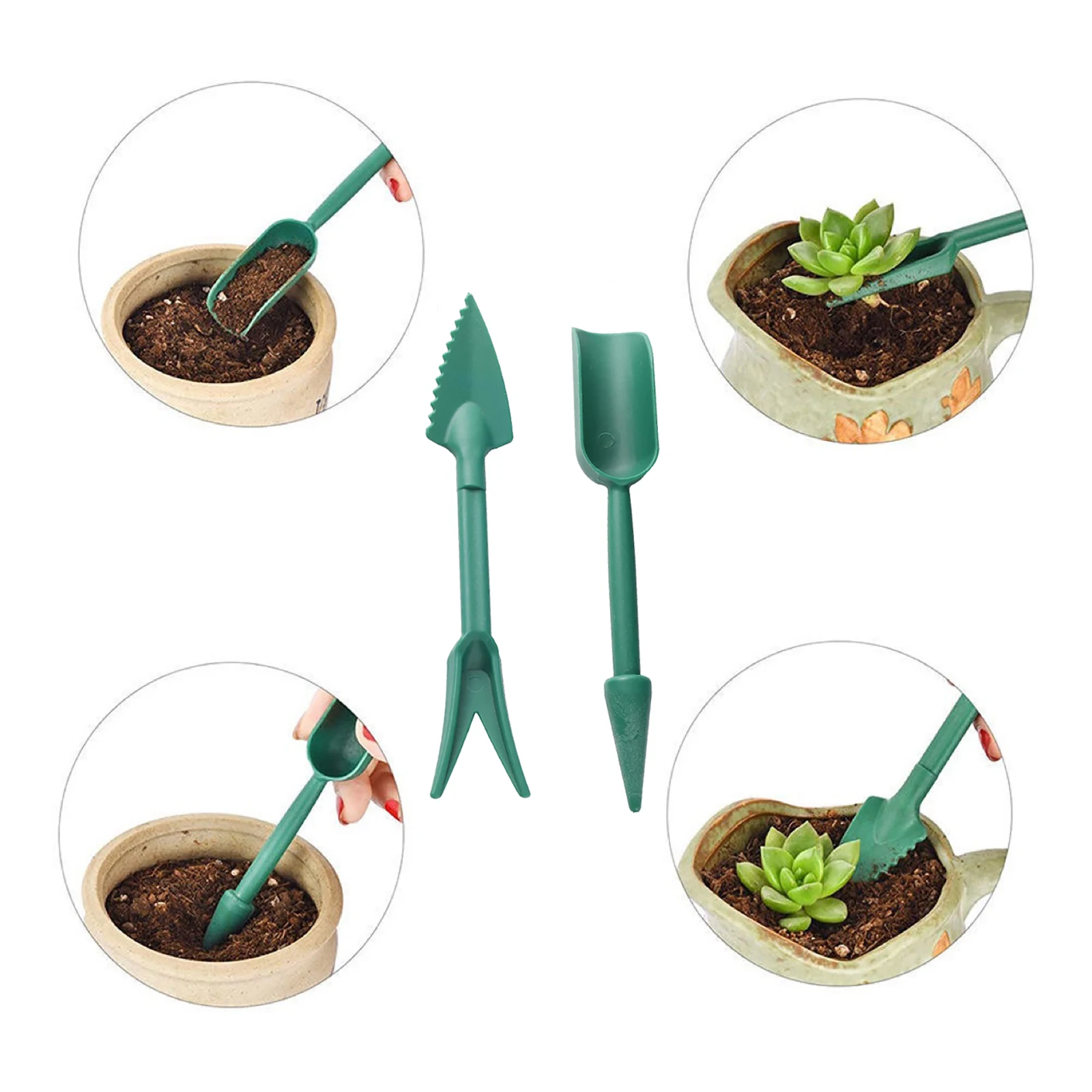 Garden Hand Tools Transplanting Outdoor Bonsai Tools Planting Flower Succulent Miniature Gardening Tools Home Gardening Tool Kit