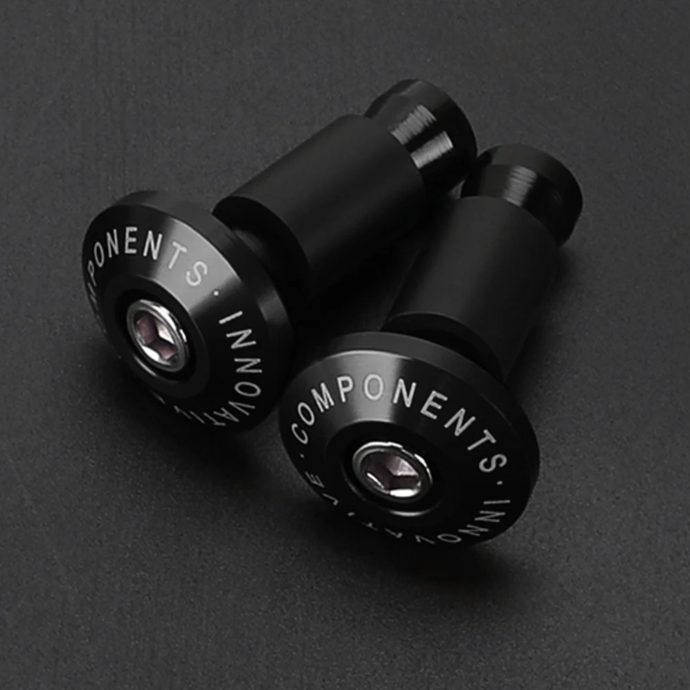 Universal Motorcycle Handle Bar Ends Weight Handlebar Grips Caps Motorbike Modification Handle Protection Plugs Accessories
