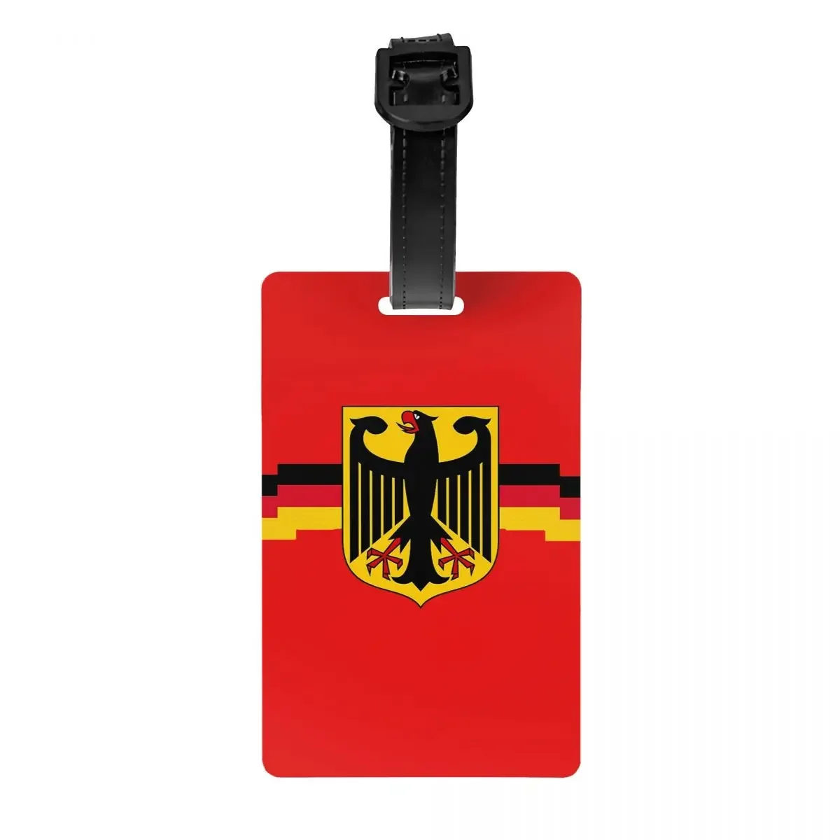 German Eagle On Shield Luggage Tag Custom Germany Flag Baggage Tags Privacy Cover Name ID Card