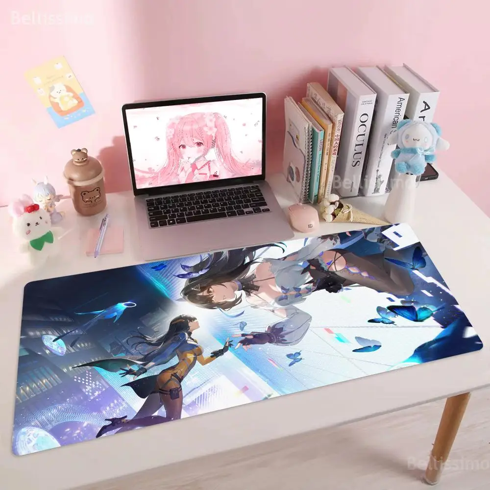 S_snowbreak C_containment Z_zone Mouse Pad Rubber One Piece Mouse Pad  Mouse Pad E-sports Mouse Pad Mouse Mat Game Art Desk Mat