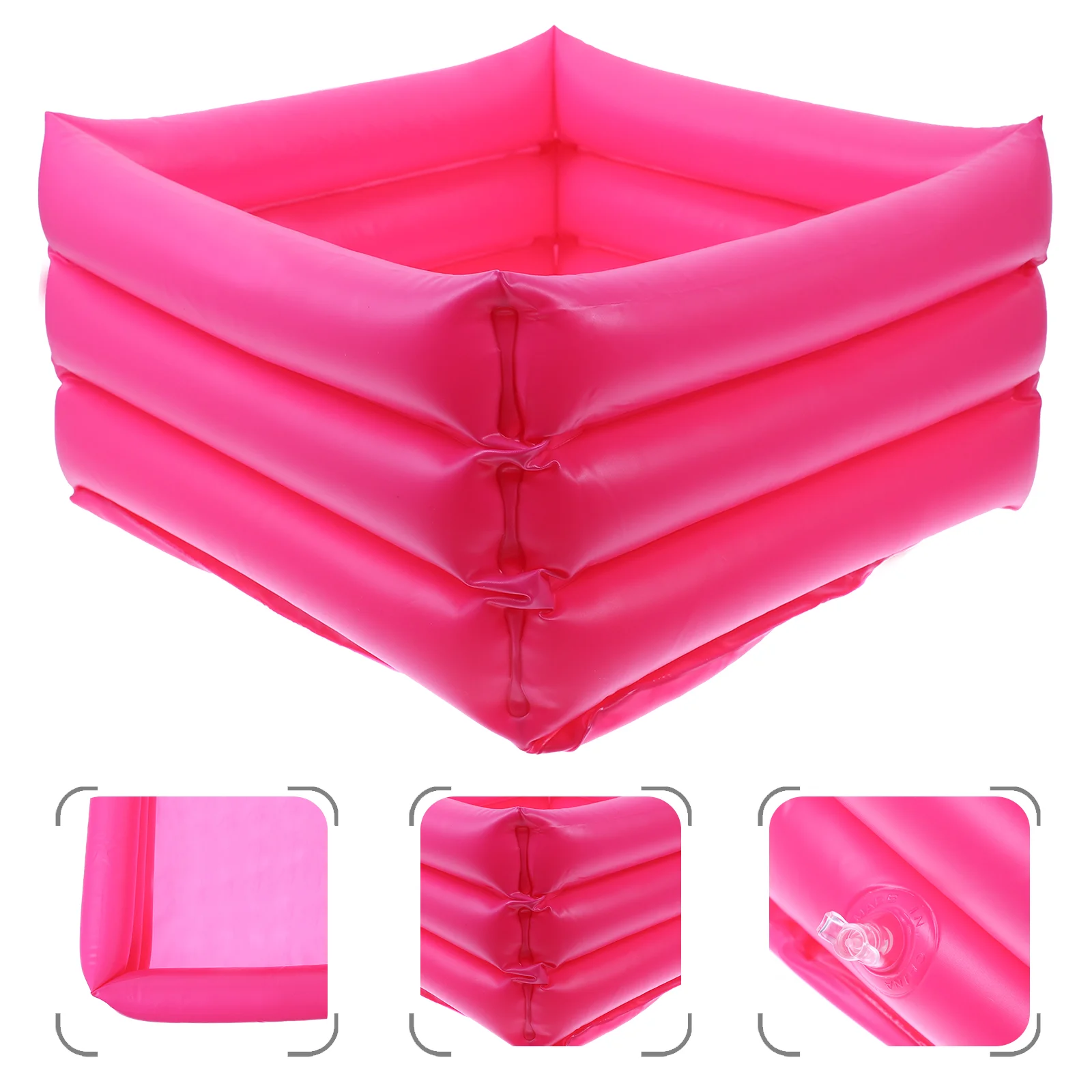 

PVC Basin Foot Cleaning Container Inflatable Sink Portable Body Washing Buckets