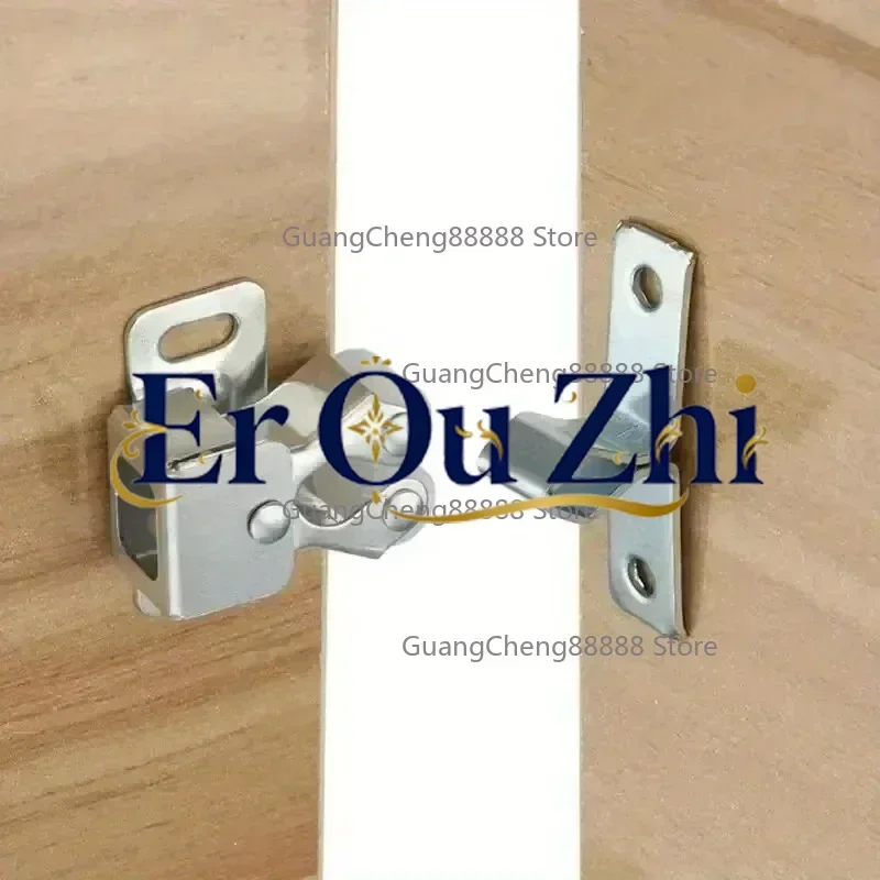 2Set Vintage Style Cabinet Door Roller Catch Latch Accessories Suitable For Wardrobe, Lock And Buckle
