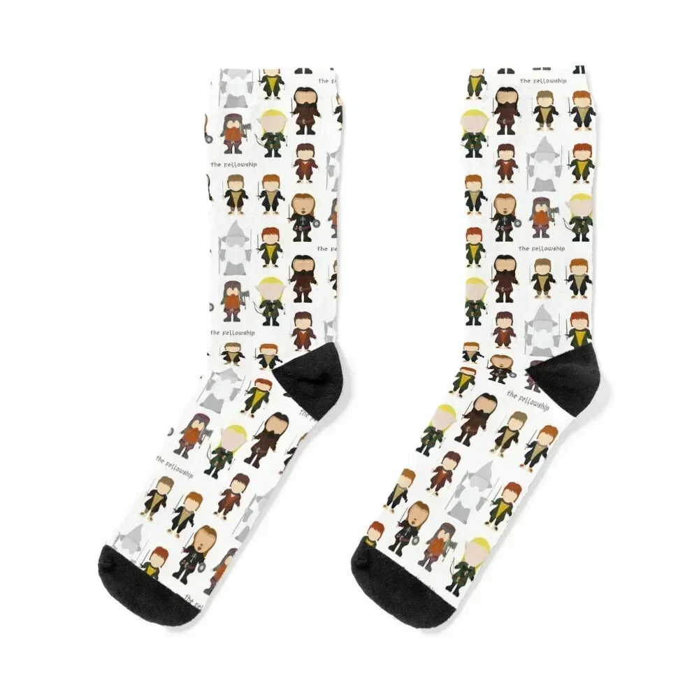 The Fellowship Socks Rugby winter gifts floor New year's Woman Socks Men's