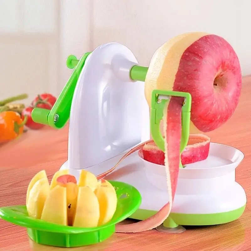 

Hand operated APPLE PEELER multifunctional peeler household peeling and shaving planer automatic peeler fruit cutting artifact