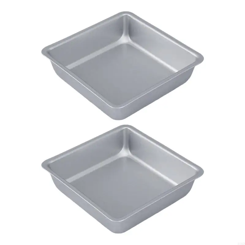 62KD Square Nonstick Carbon Steel Baking Pan Home Baking Supplies For Bread Cake And Pastry With Even Heat Distribution