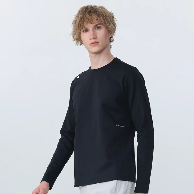 قمصان رياضية صلبة سريعة الجفاف وقابلة للتنفس لكمال الأجسام مطبوعة بحروف تي شيرت للتدريب والرطوبة وطبقة أساسية قمصان طويلة #3