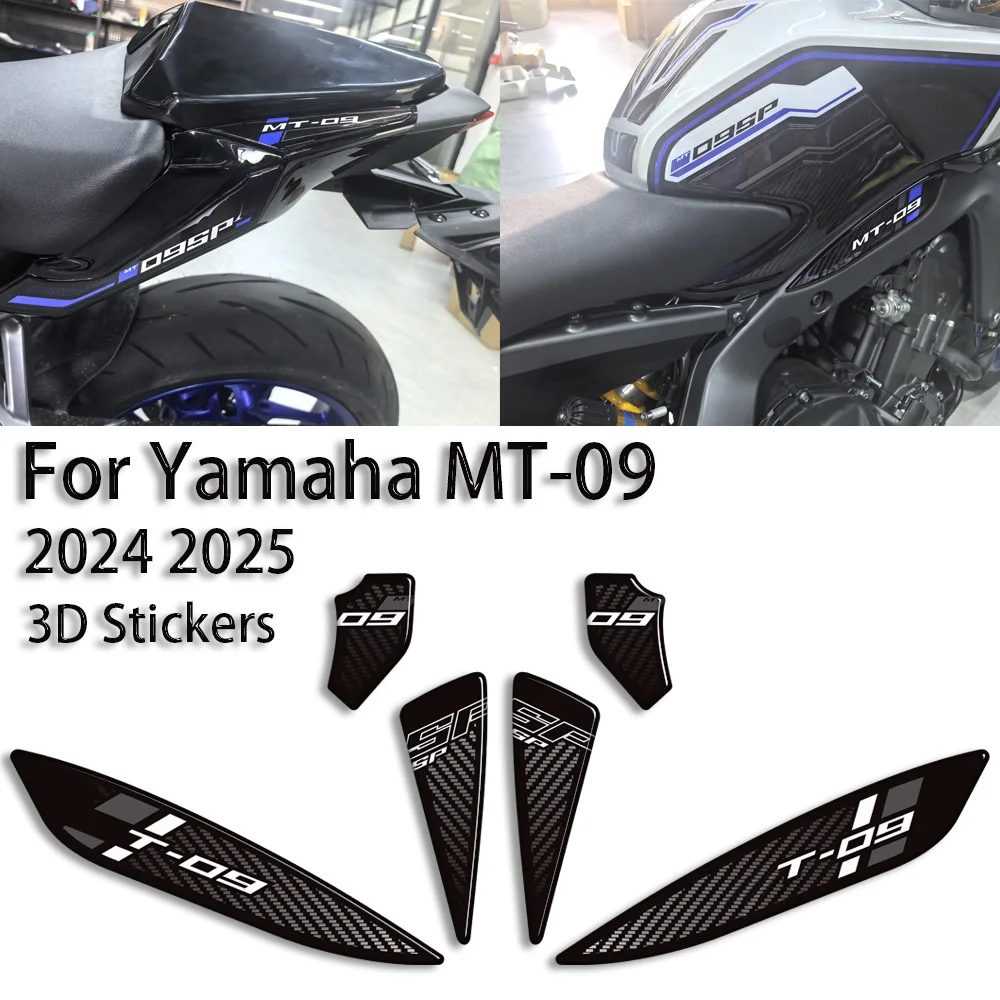 

Мотоцикл для Yamaha MT-09 MT09 MT 09 SP, накладка на бак, защита для газа, мазута, наклейки, обтекатель, переднее крыло 2024 2025