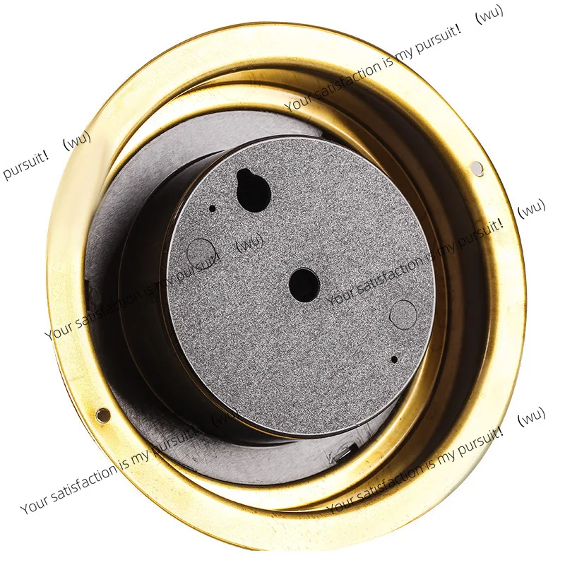 98 مللي متر النحاس قذيفة الزركونيوم مطلي البحرية بارومتر ميزان الحرارة الرطوبة على مدار الساعة ، محطة الطقس أربع قطع الحركة الميكانيكية