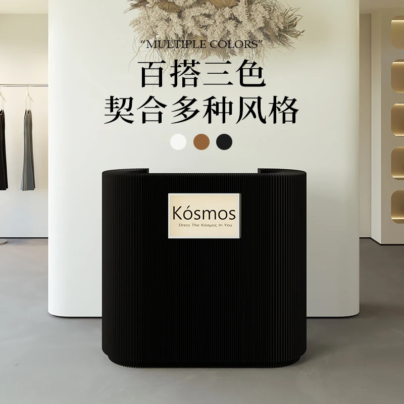 Reception Commercial Cashier Office Reception Desk Welcome Bar Consultation Guidance Desk Convenient Work Service Cabinet