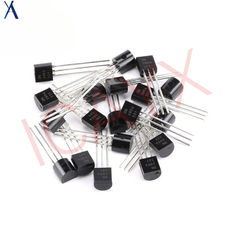 

100PCS 2N3904 TO-92 2N2222 2N2907 2N3906 2N4401 2N4403 2N5088 2N5089 2N5551 2N5401 2N7000 NPN Transistor