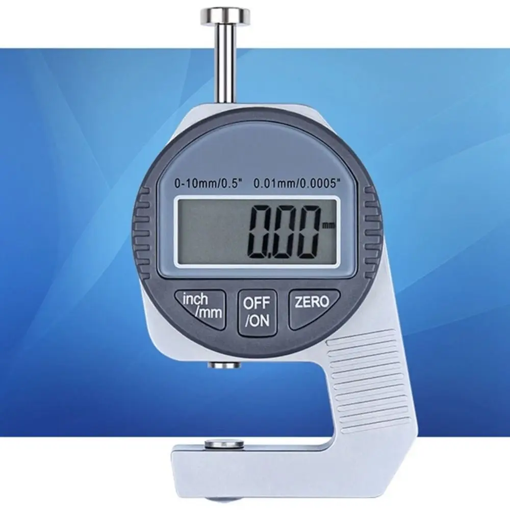 Measures from 0-12.70 mm Digital Gem Millimeter Accurate Digital Display Thickness Gauge Direct Reading Light and Strong